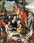 Albrecht Durer Lamentation for Christ oil on canvas